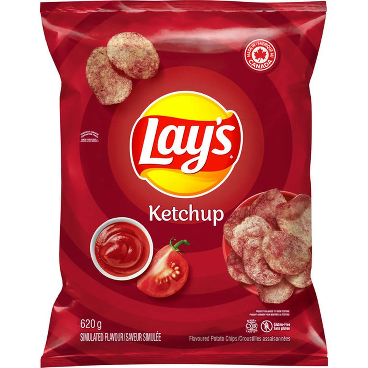 - Air box TSA certified check-inLay's Ketchup Chips