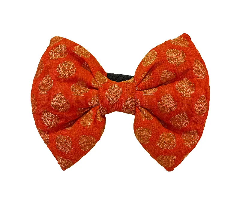 - Pet stroller can be taken on the planeBow Tie for Pets: Indian Wear Dog Bow Tie for Weddings and Festivals (Orange) - Pet stroller can be taken on the planeBow Tie for Pets: Indian Wear Dog Bow Tie for Weddings and Festivals (Orange)