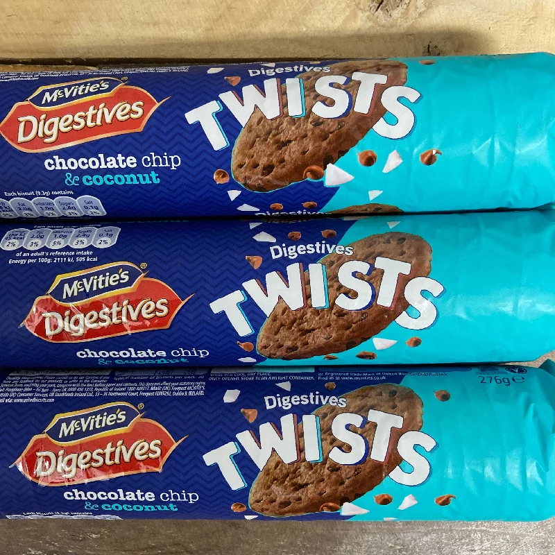 - Pet fence foldable indoor3x McVitie's Digestives Twists Chocolate Chip & Coconut (3x276g) - Pet fence foldable indoor3x McVitie's Digestives Twists Chocolate Chip & Coconut (3x276g)