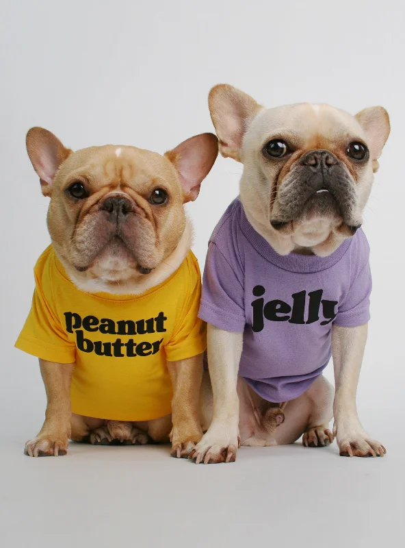 Dog clothesPeanut Butter + Jelly (2-Pack) Dog Tee