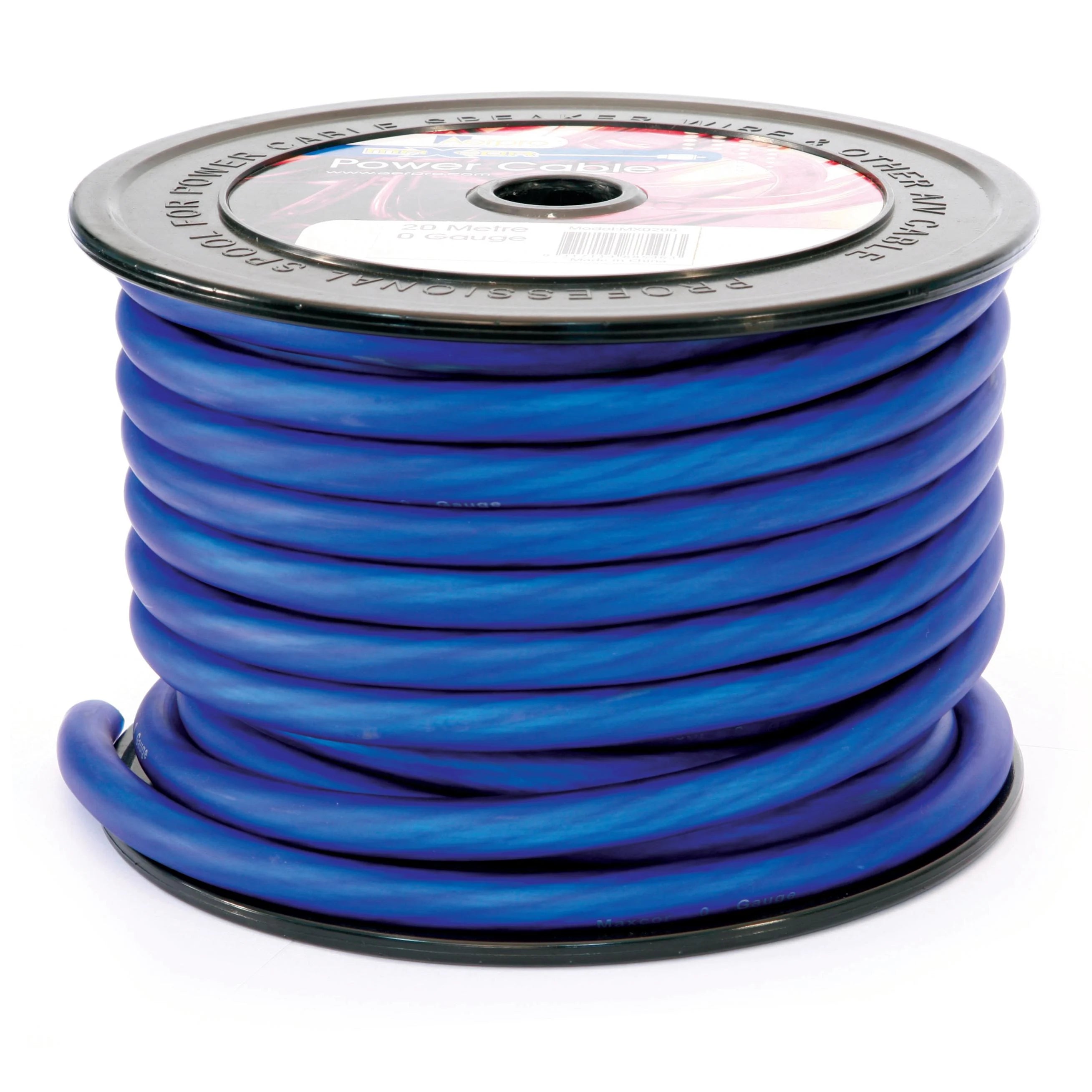 - Foldable and portable cat bagAerpro MX020B MAXCOR 0AWG 20M Cable (Blue)