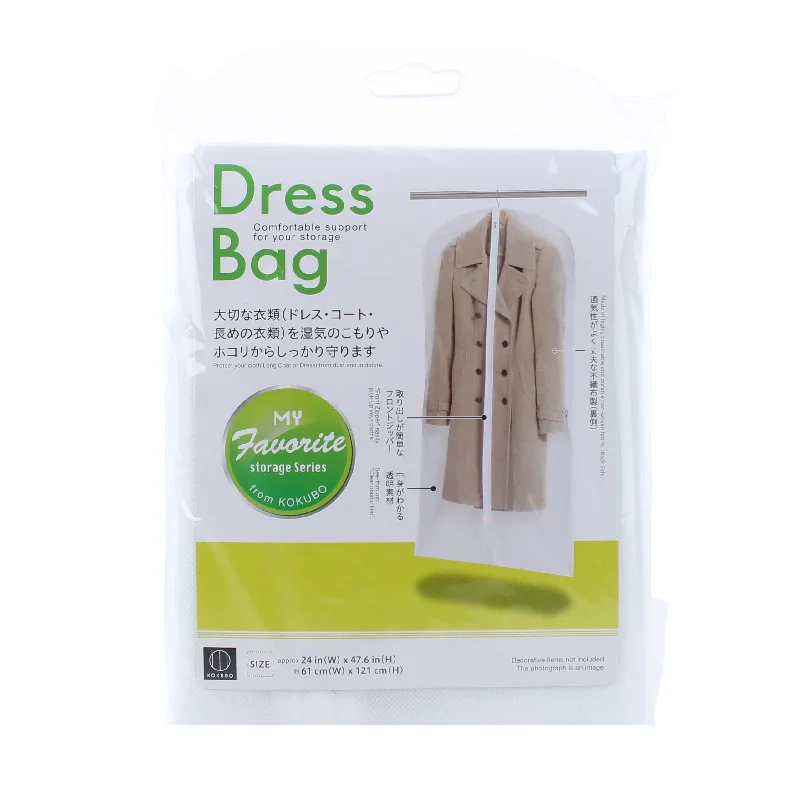 - ​​Pet toys under    yuanKokubo See-Through Garment Bag For Dress
