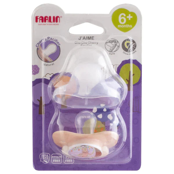 - Foldable and portable cat bagFARLIN CHERRY PACIFIER 6M+ BA-10020 M