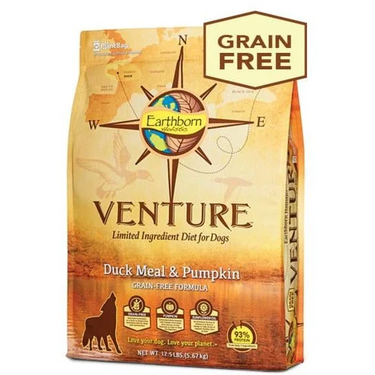 - Food for large dogsEarthborn Holistic Venture - Limited Ingredient Duck Meal & Pumpkin - Dry Dog Food