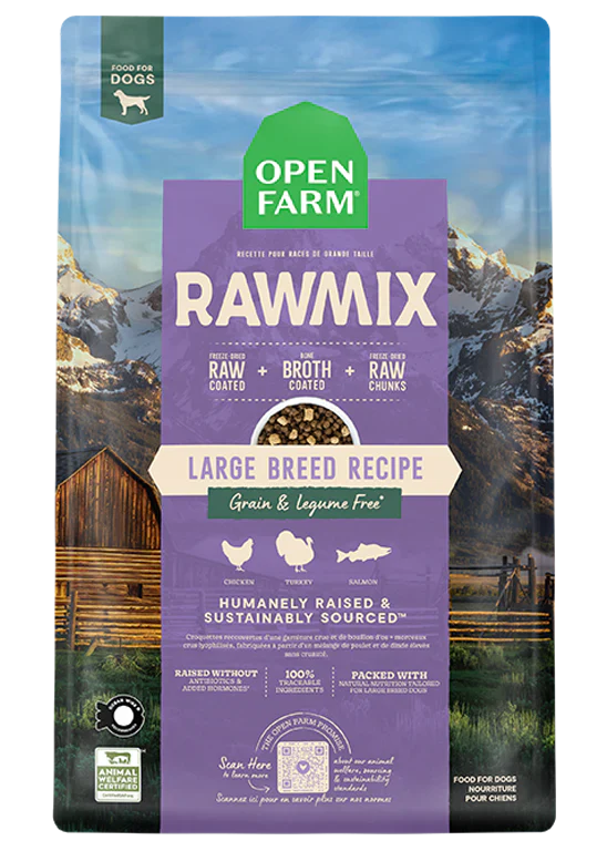 - Winter dog thick down jacketOpen Farm Large Breed Grain-Free Rawmix for Dogs