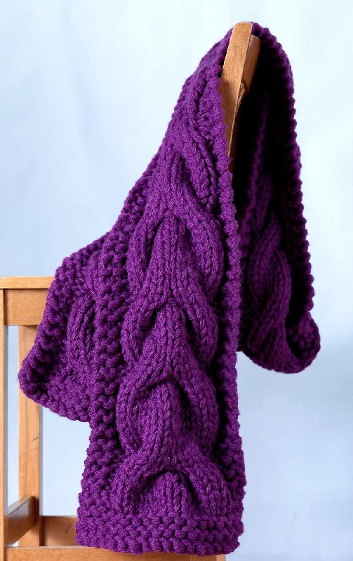 - Hamster silent running wheel to prevent chewingJumbo Cable Scarf Pattern (Knit)