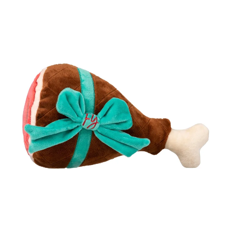 - Pet toy safety reviewsFuzzYard Dog Toy Humble Holiday Ham Plush