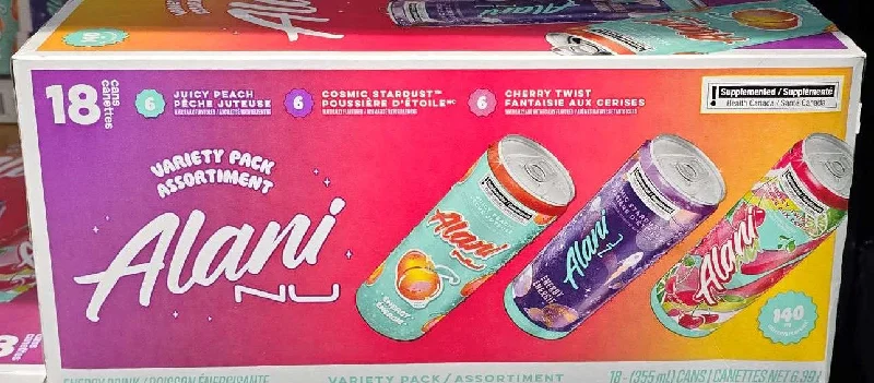  -Anti-scratch scratching board AND cat bed in oneAlani Nu Energy Drink Variety 18 × 355 mL