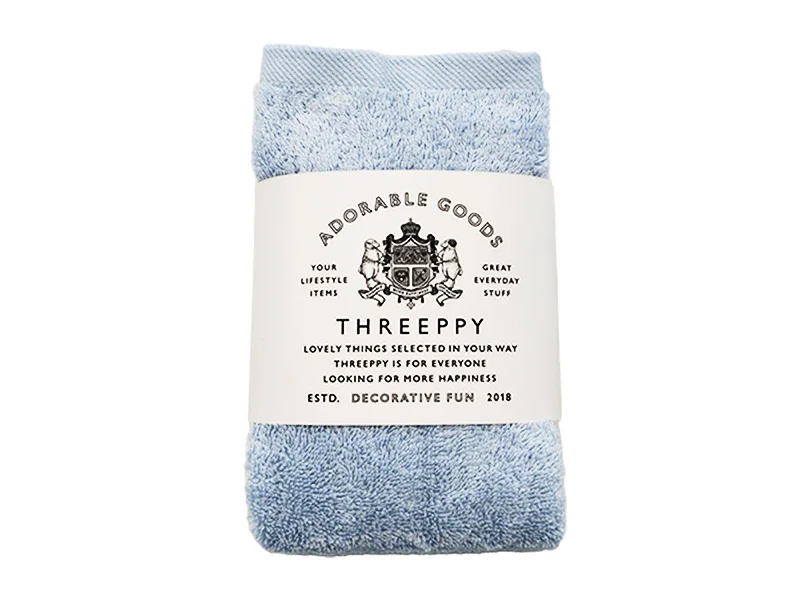 - Postoperative pet anti-licking Elizabethan collarSoft Volumy Face Towel Blue
