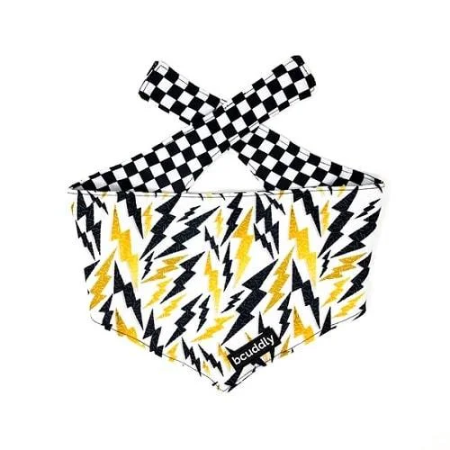 - Cat nail clippers with LED lightsDog Bandana - Black Checker / Lightning Bolts