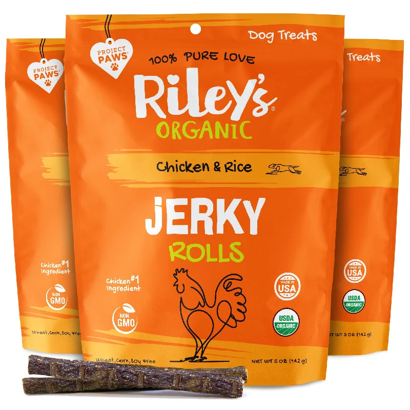 - Summer pet ice matOrganic Chicken & Rice Jerky Rolls