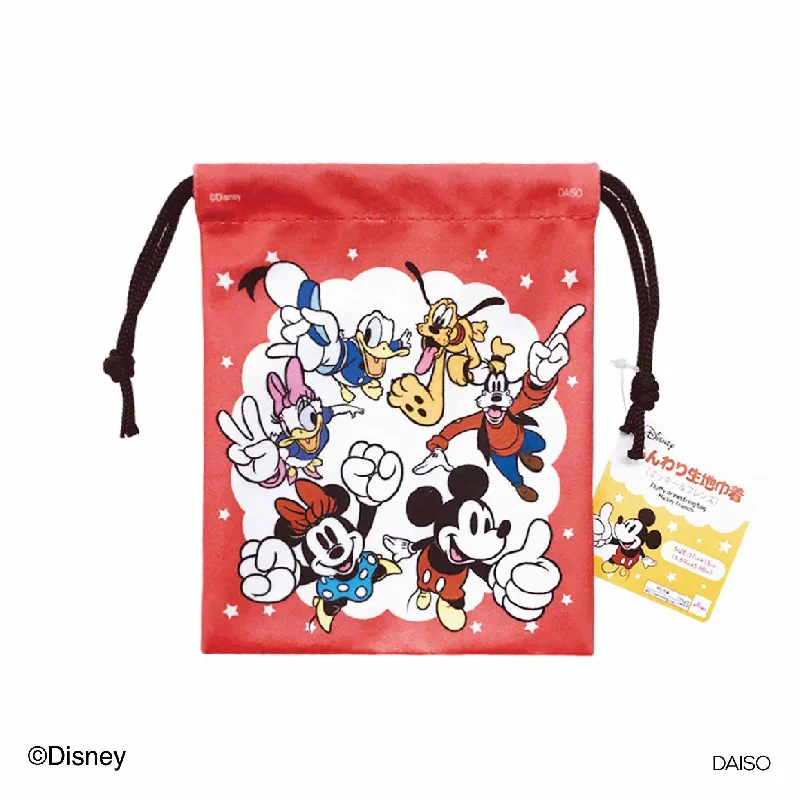 - Hamster silent running wheel to prevent chewingFluffy drawstring bag  -Mickey Friends-