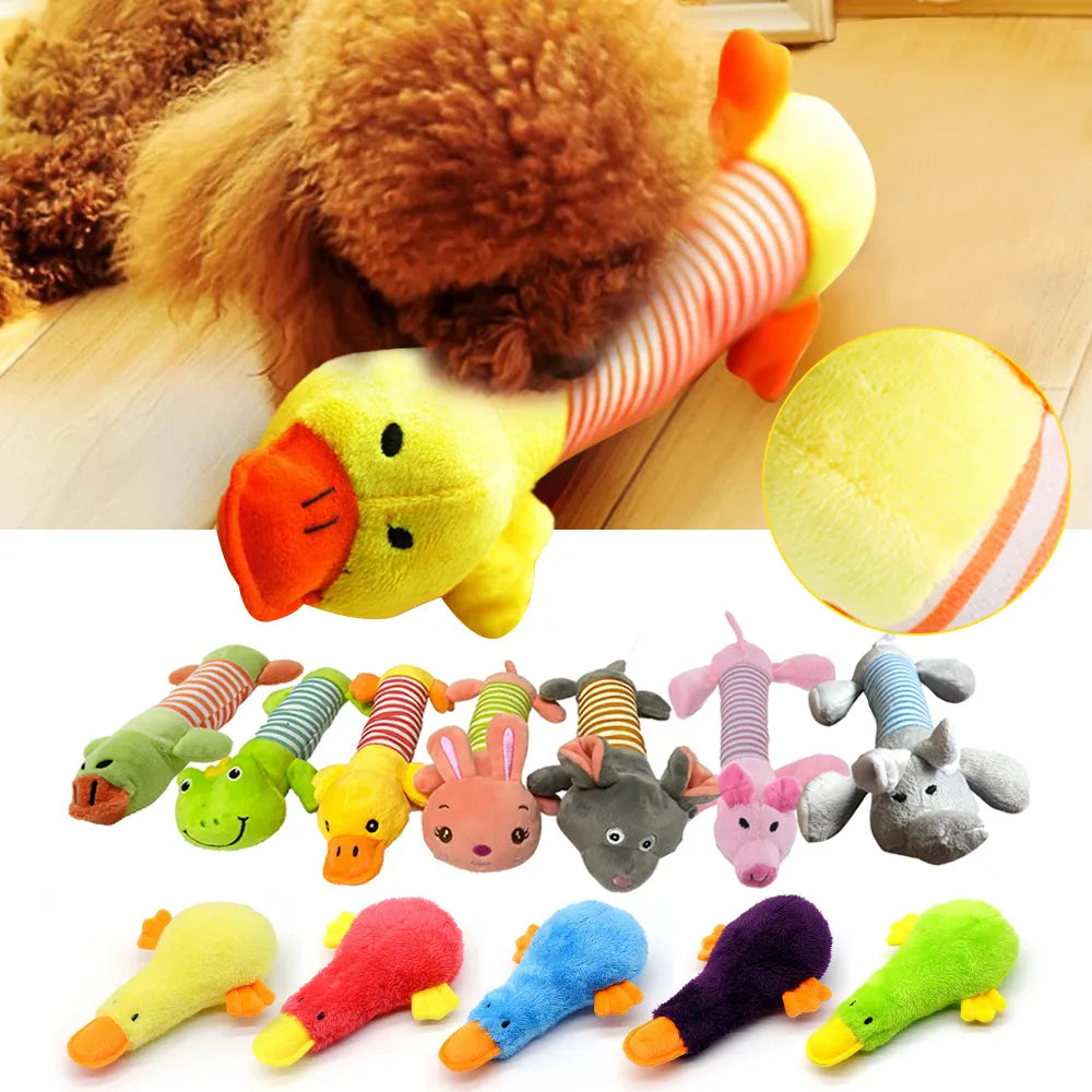 - ​​Christmas pet Christmas clothingAnniepaw Squeak Plush Dog Toy Durable Chew Molar Sound for All Puppies
