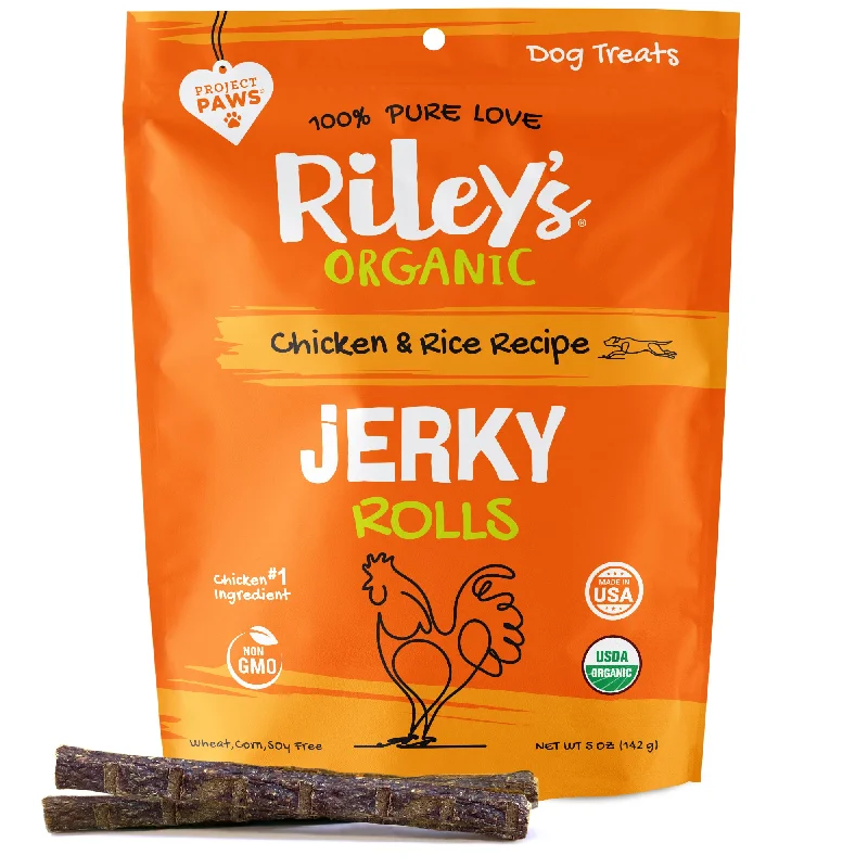 ---Jerky Rolls Organic Chicken & Rice