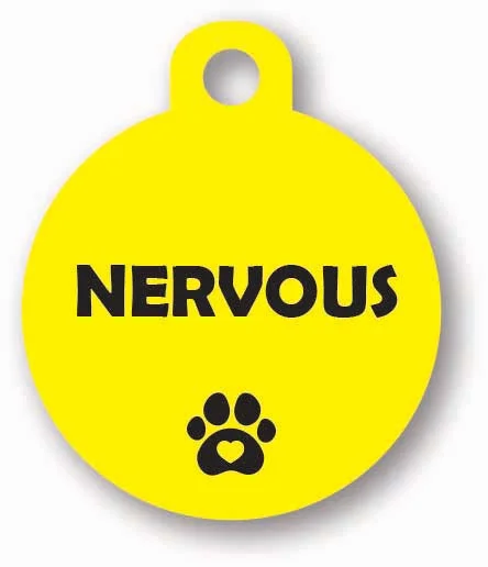  -Anti-scratch sofa protective coverRound Dog Tag - Safety and Alert
