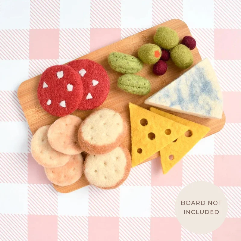 - Postoperative pet anti-licking Elizabethan collarFelt Food Charcuterie Cheese Platter Play Food Set - Postoperative pet anti-licking Elizabethan collarFelt Food Charcuterie Cheese Platter Play Food Set