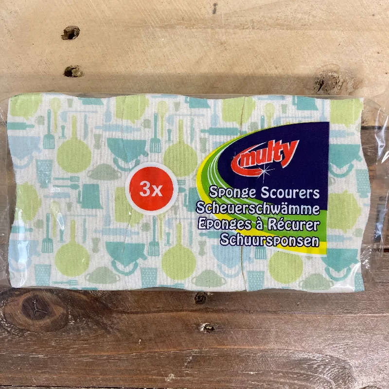 - Remote interactive pet feederMulty Sponge Scourers Green 3 Pack