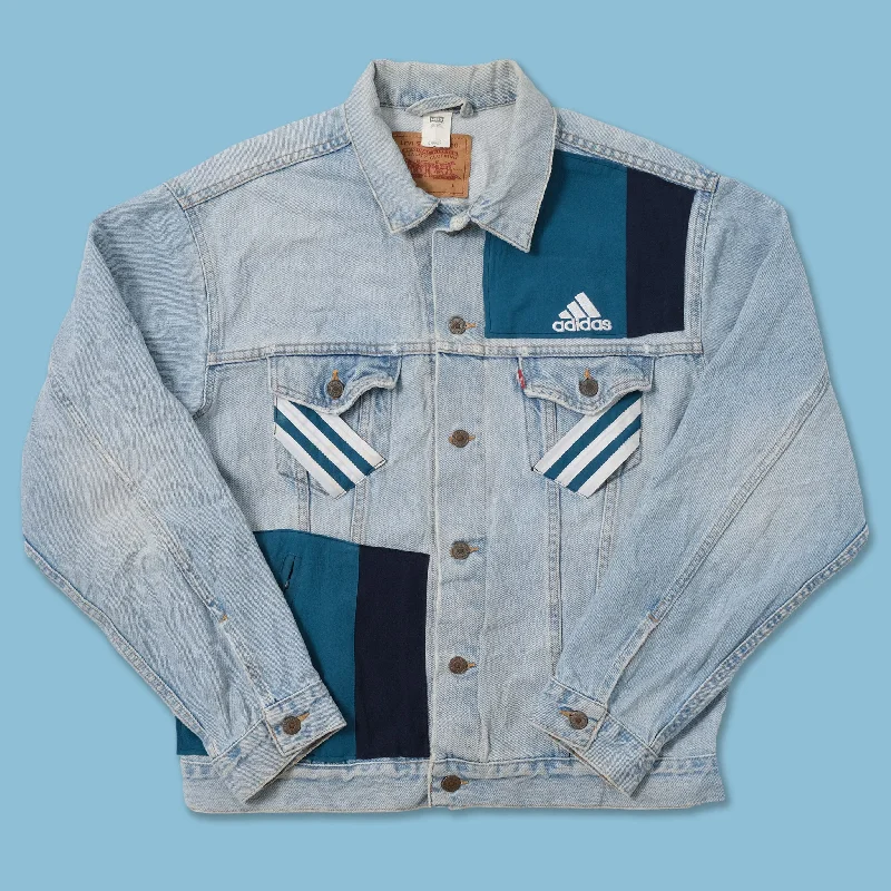 - ​​Christmas pet Christmas clothingadidas x Levis Denim Jacket Large