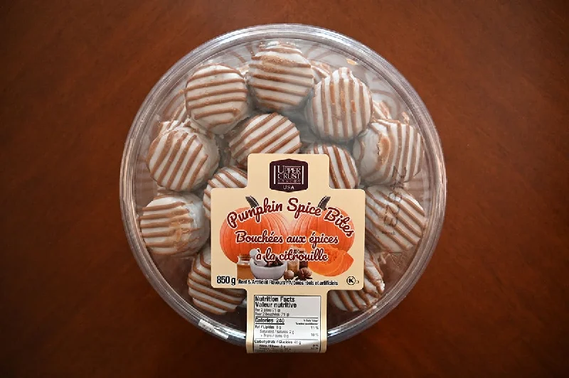 - Air box TSA certified check-inUpper Crust Pumpkin Spice Bites