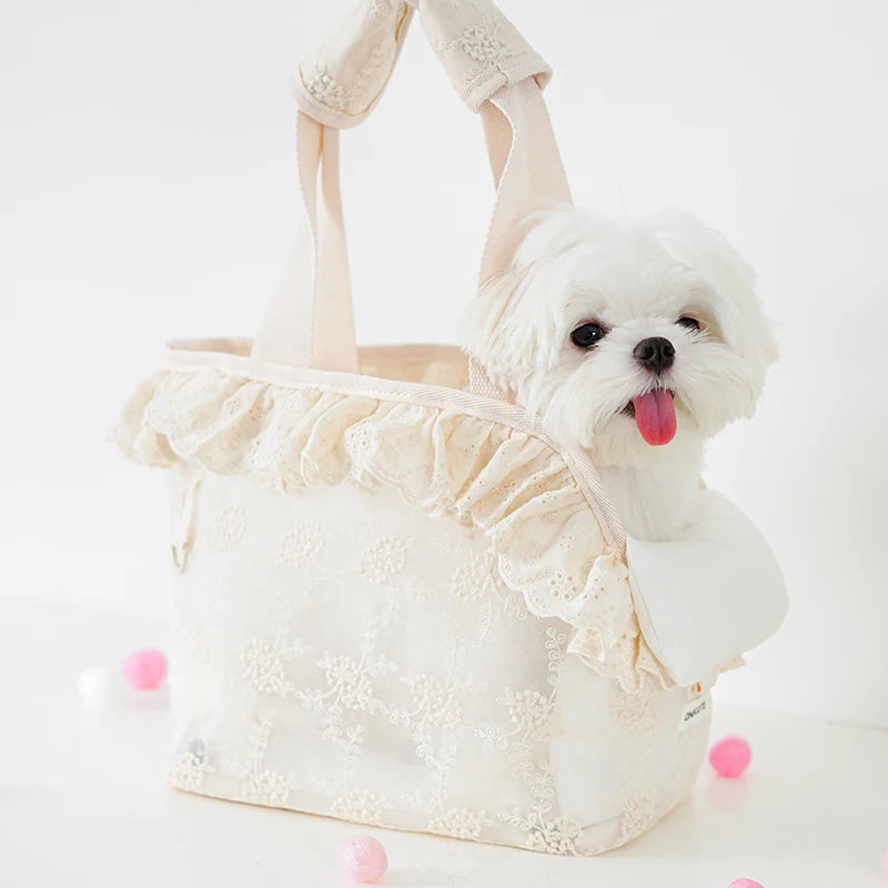 - Parrot climbing and standing wooden frameAnniepaw Onecute Puppy Carrier Dog Walking Pets  Accessories Bags Lace Handheld Shoulder for Cute Chihuahua Products