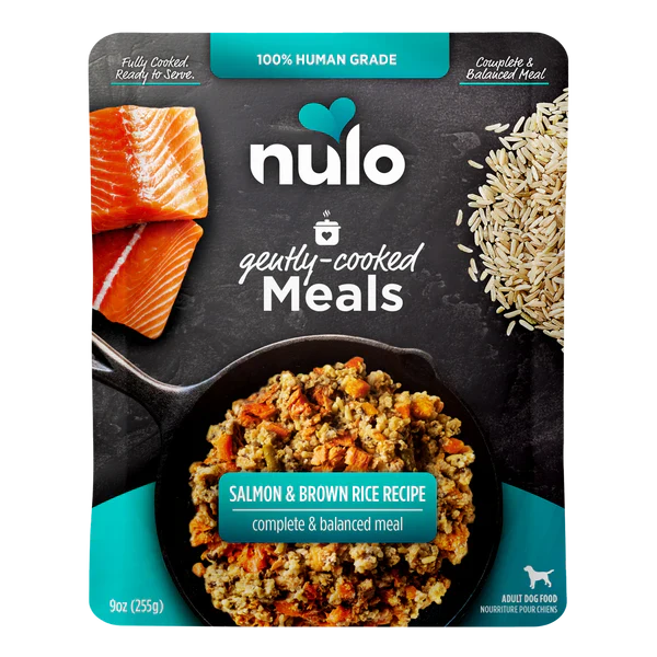 - Pet fence foldable indoorNulo Gently-Cooked Meals Salmon & Brown Rice Recipe
