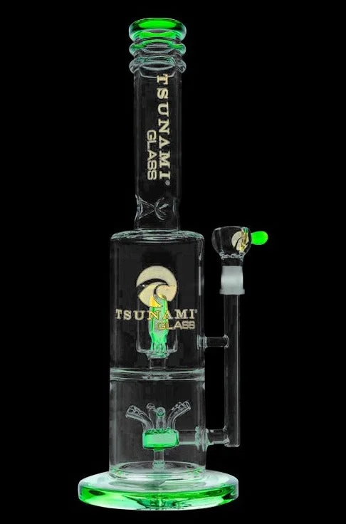 - Air box TSA certified check-inTsunami Sprinkler Cube Perc Bong