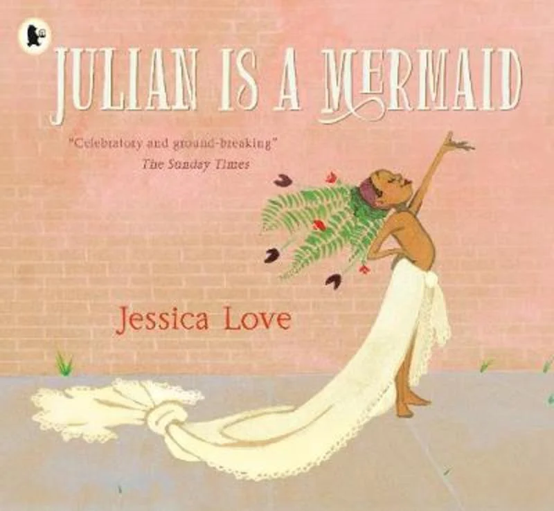  -Anti-scratch sofa protective coverJulian Is a Mermaid