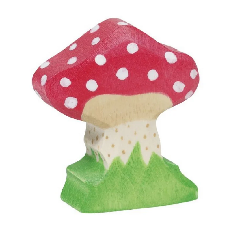 - Pet tear stain cleaning wipesHolztiger Wooden Figure | Toadstool