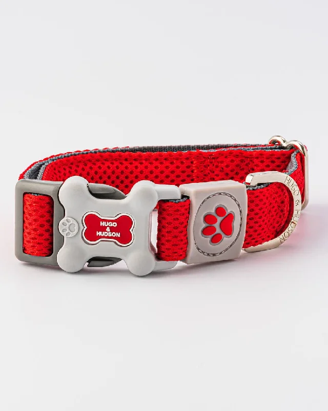 - Durable nylon dog leash wholesaleMesh Dog Collar - Red