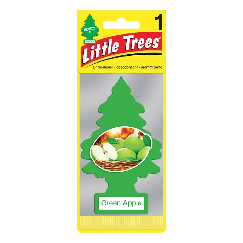 - Smart cat litter box with automatic cleaningLITTLE TREES AIR FRESHENER GREEN APPLE