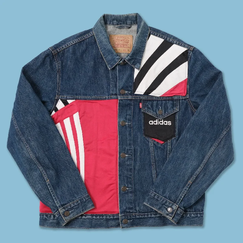 -Anti-scratch scratching board AND cat bed in oneadidas x Levis Denim Jacket XLarge
