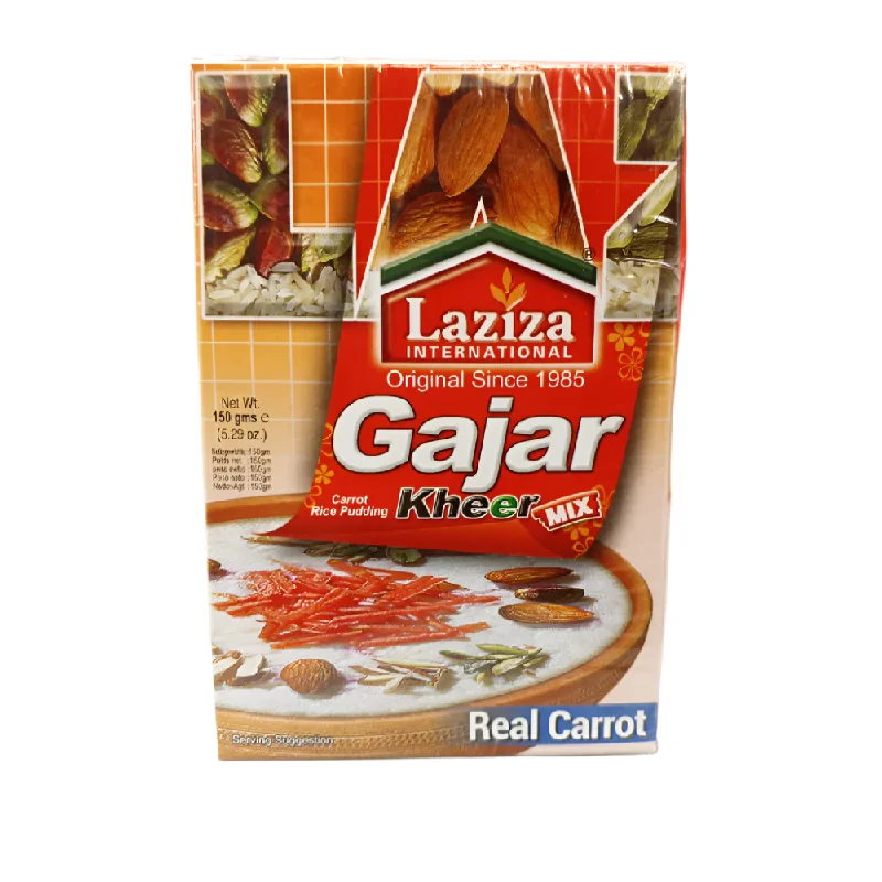 ---LAZIZA GAJAR KHEER MIX 155 GM