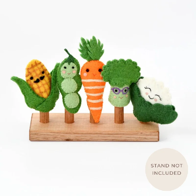 - Winter warm clothes for short-haired dogsFinger Puppet Set | Vegetables
