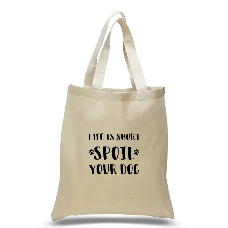- Rabbit grass rack to prevent waste food boxLife Is Short Spoil Your Dog Tote Bag