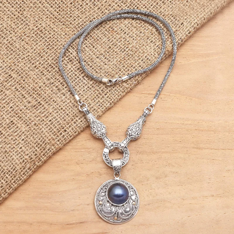 - Degradable pet feces bagOcean Heart Hand Crafted Cultured Mabe Pearl Pendant Necklace from Bali