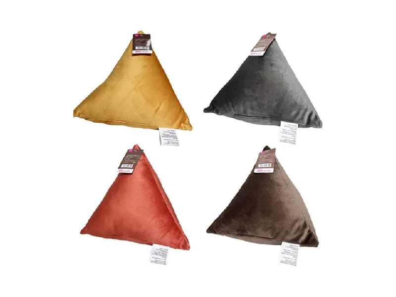- Cat hair ball removal and hair removal creamVelour Cushion Plain Triangle