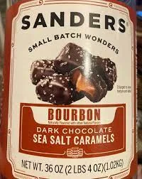 - Dog disposable foam shower gelSanders Small Batch Sea Salt Caramels 1.02kg