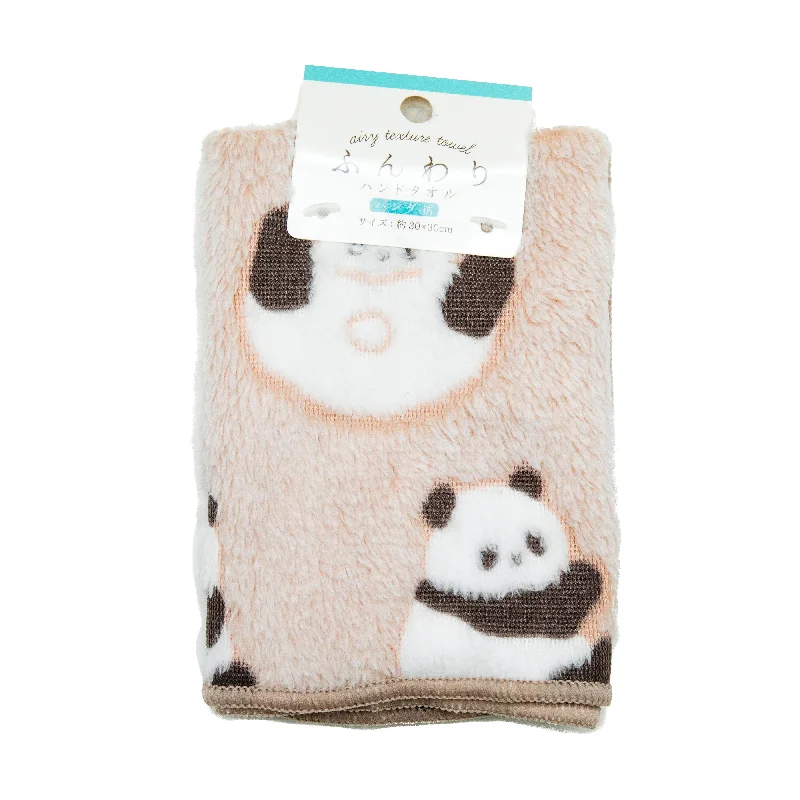 - Cat nail clippers with LED lightsAiry Texture Panda Hand Towel