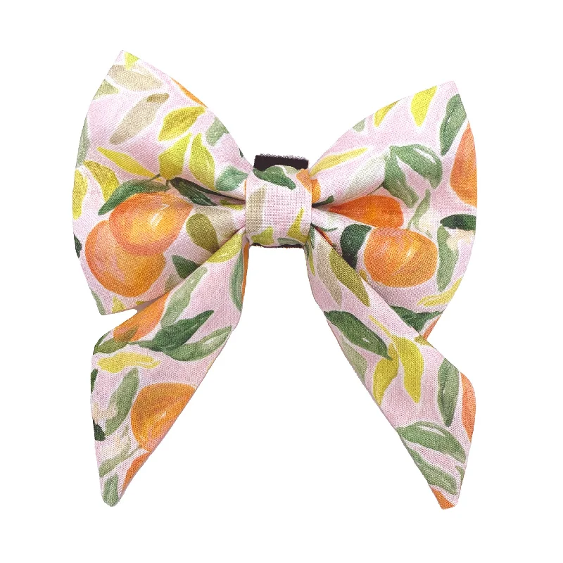 - Dog anti-slip matClementine Orange Sailor Dog Bow
