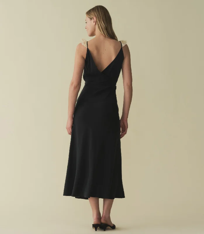 CLAIRE DRESS -- BLACK