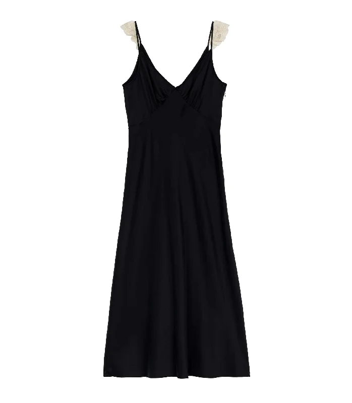 CLAIRE DRESS -- BLACK