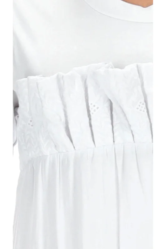 Clarke Dress White