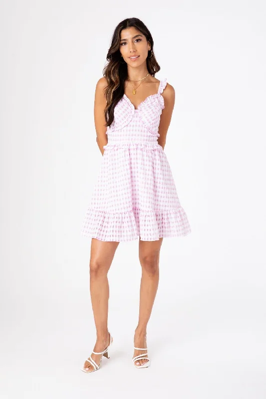 Gingham Aurora Dress