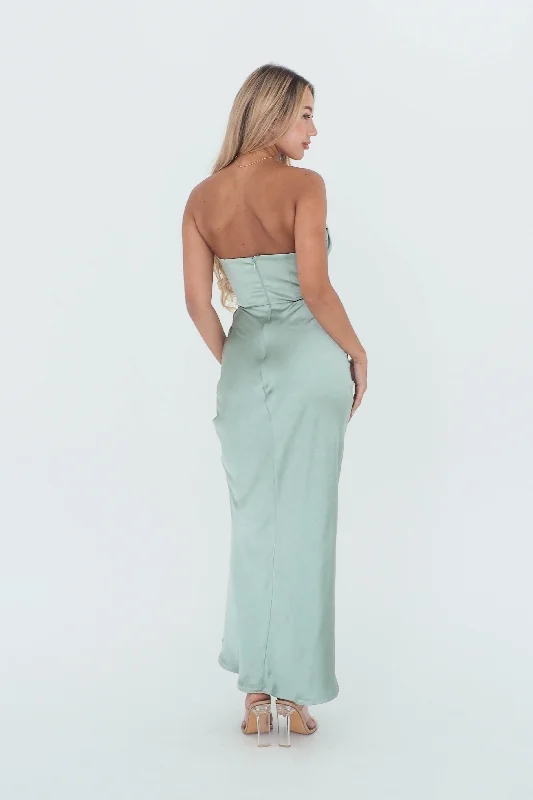 Jose Maxi Dress - Pistachio