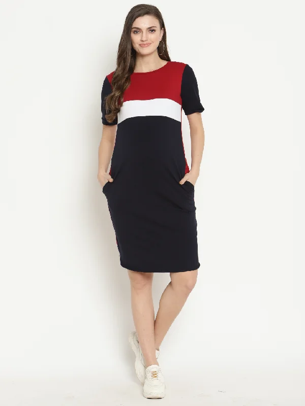 Maternity Casual Track Dress