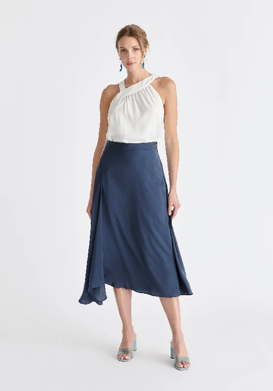 Asymmetric Hem Skirt