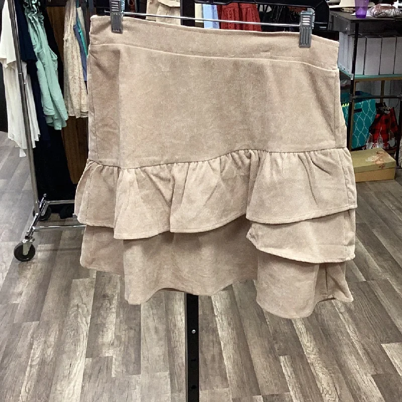 Beige Skirt