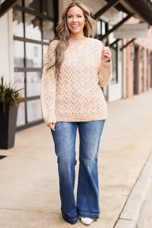 Remember This Moment Sweater, Blush