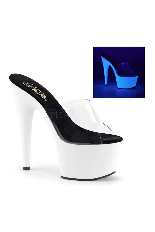 ADORE-701UV Platform Slide  | Clear Vinyl