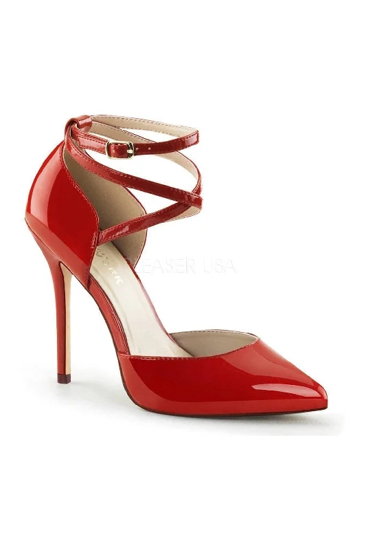 AMUSE-25 Pump  | Red Patent